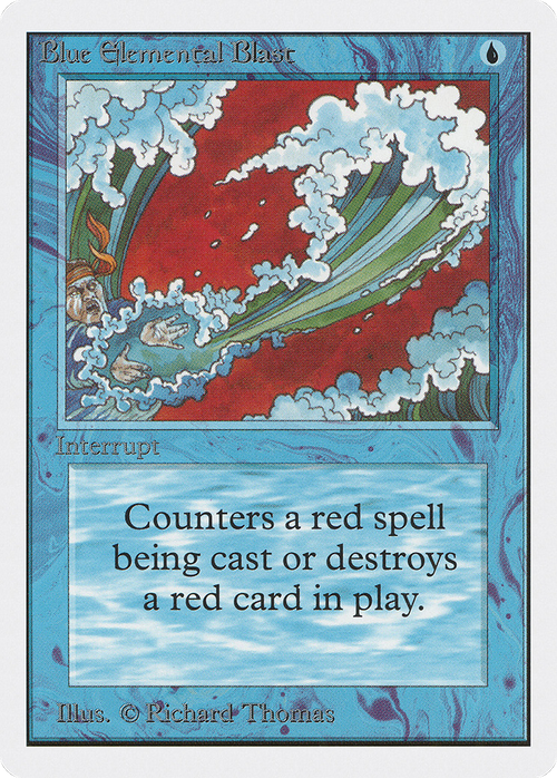 Blue Elemental Blast (2ED-) - Unlimited Edition