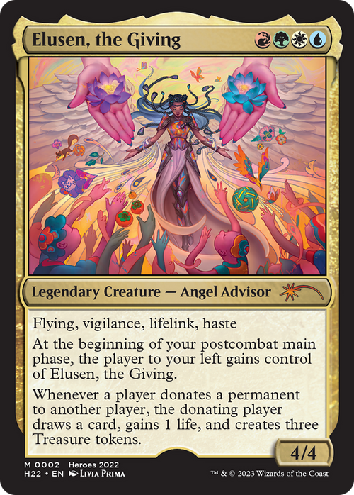 Elusen, the Giving (PH22-002) - 2022 Heroes of the Realm