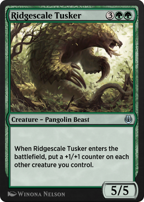 Ridgescale Tusker (KLR-177) - Kaladesh Remastered