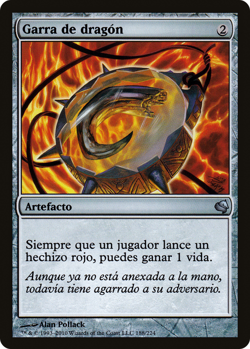 Dragon's Claw (Spanish) - "Garra de dragon" (PS11-188) - Salvat 2011