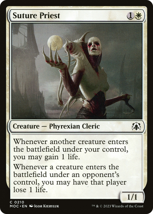 Suture Priest (MOC-210) - March of the Machine Commander
