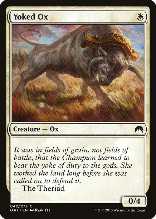 Yoked Ox (ORI-042) - Magic Origins