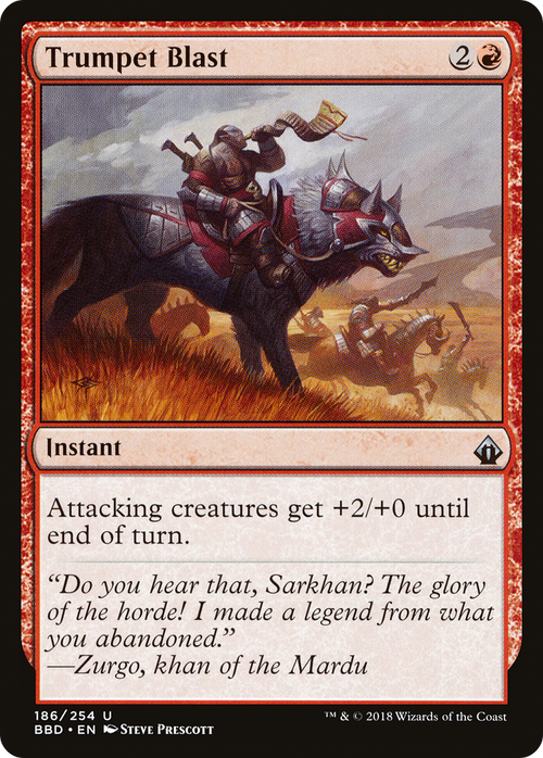 Trumpet Blast (BBD-186) - Battlebond Foil