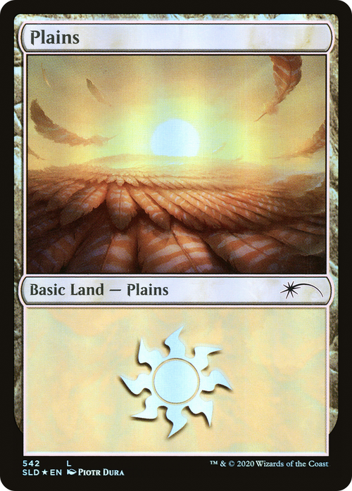 Plains (542) (SLD-542) - Secret Lair Drop Foil