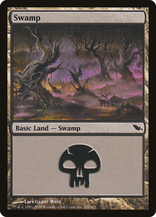 Swamp (290) (SHM-290) - Shadowmoor