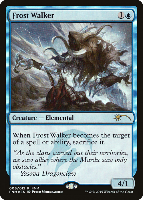Frost Walker (FNM-006) - Friday Night Magic 2015 Foil