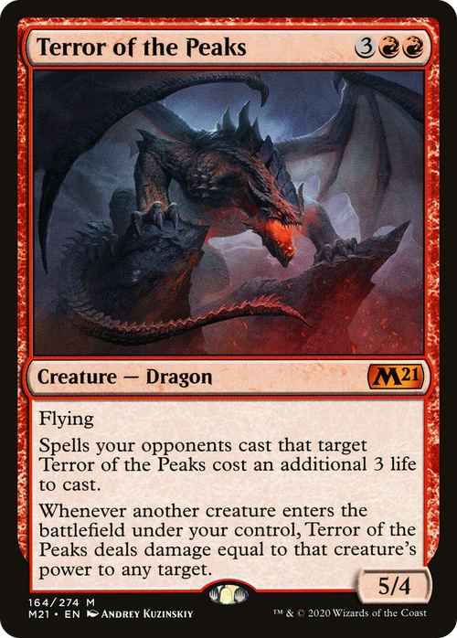 Terror of the Peaks (M21-164) - Core Set 2021