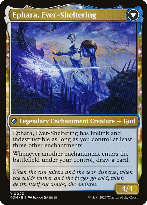 Invasion of Theros (MOM-023) - March of the Machine: (enchantment) Foil