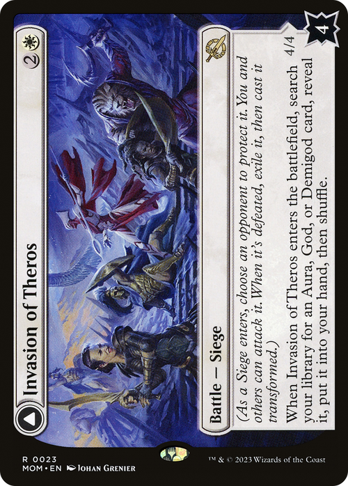 Invasion of Theros (MOM-023) - March of the Machine: (enchantment) Foil