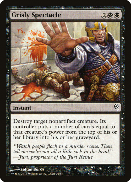 Grisly Spectacle (DDM-075) - Duel Decks: Jace vs. Vraska