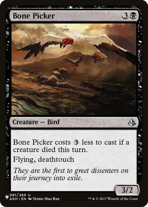 Bone Picker (LIST-AKH-81) - The List