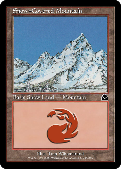 Snow-Covered Mountain (ME2-244) - Masters Edition II