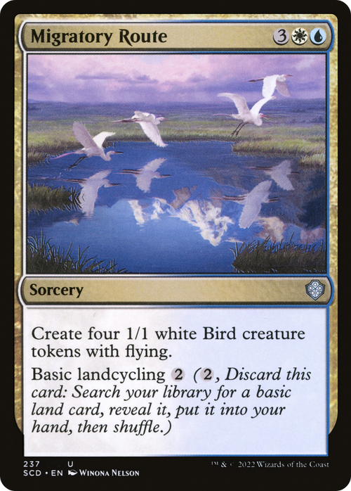 Migratory Route (SCD-237) - Starter Commander Decks