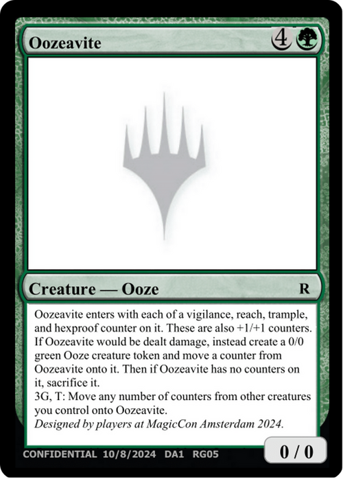 Oozeavite (UNK-RG05B) - Unknown Event