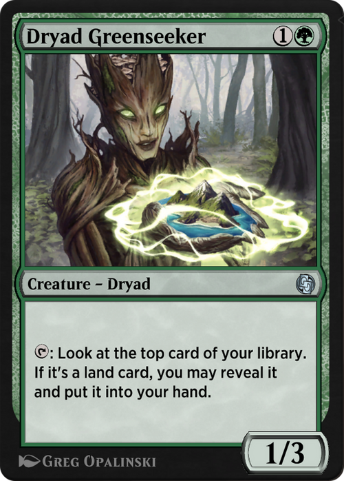Dryad Greenseeker (AJMP-178) - Jumpstart Arena Exclusives