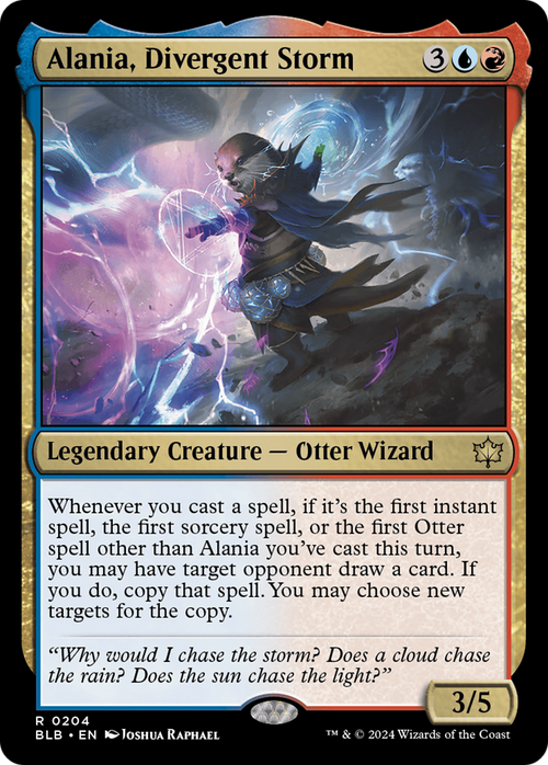 Alania, Divergent Storm (BLB-204) - Bloomburrow