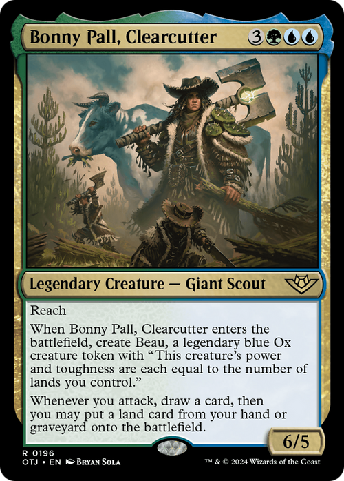 Bonny Pall, Clearcutter (OTJ-196) - Outlaws of Thunder Junction Foil
