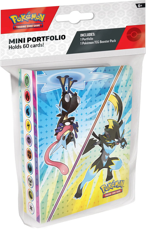 Pokémon TCG Mini Portfolio with Booster Pack