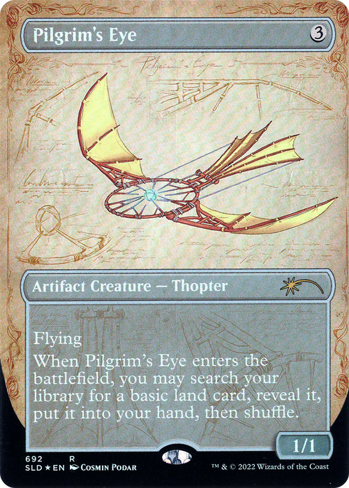 Pilgrim's Eye (Borderless) (SLD-692) - Secret Lair Drop Foil
