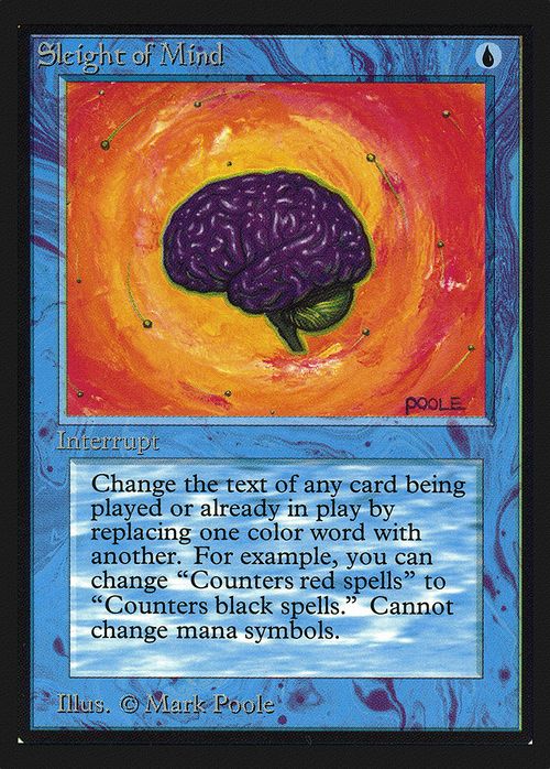 Sleight of Mind (CE) (CED-) - Collectors' Edition