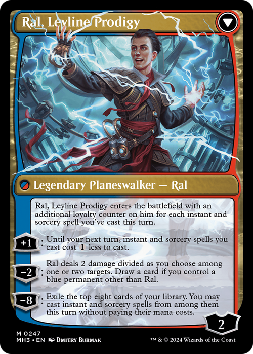 Ral, Monsoon Mage (MH3-247) - Modern Horizons 3 Foil