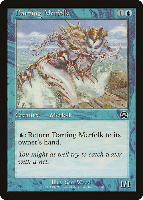 Darting Merfolk (MMQ-072) - Mercadian Masques