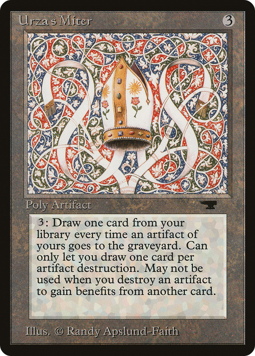 Urza's Miter (ATQ-) - Antiquities