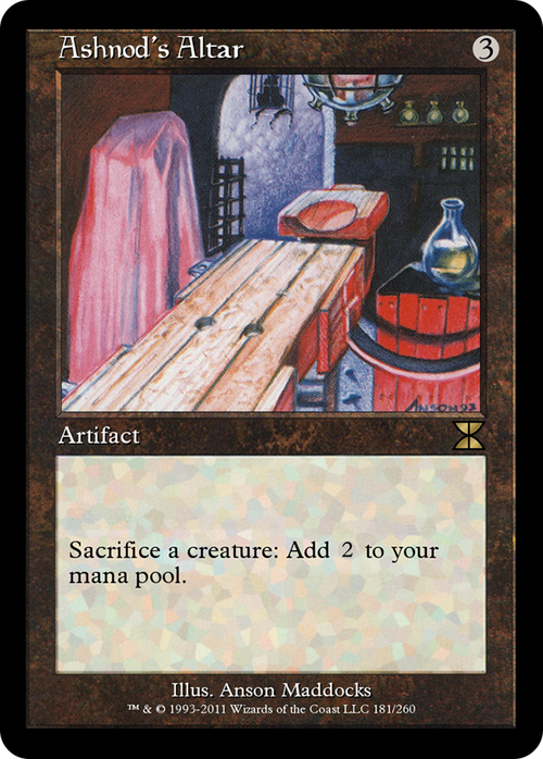Ashnod's Altar (ME4-181) - Masters Edition IV