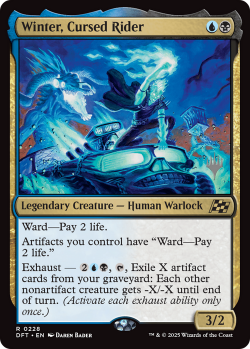 Winter, Cursed Rider (PPDFT-228P) - Promo Pack: Aetherdrift