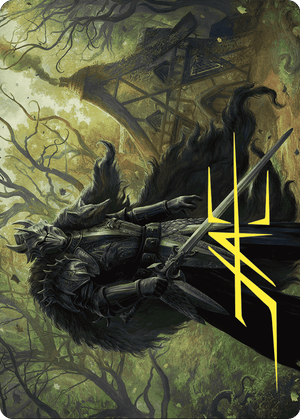 Agatha's Champion // Agatha's Champion (AWOE-022) - Wilds of Eldraine Art Series (Borderless) Foil