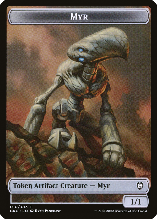 Myr (TBRC-010) - The Brothers' War Commander Tokens Foil