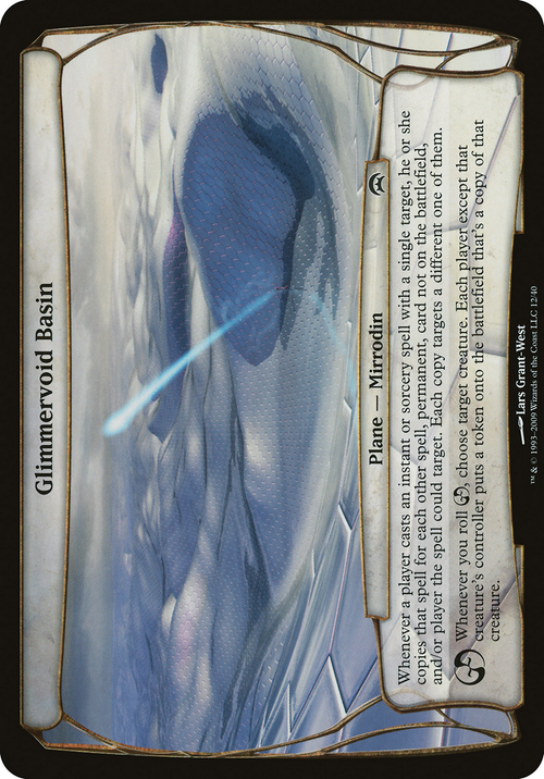 Glimmervoid Basin (Planechase) (OVER-012) - Planechase Planes