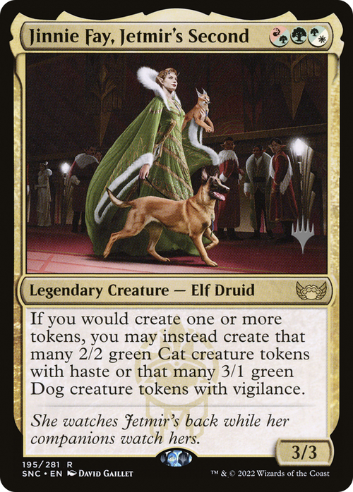 Jinnie Fay, Jetmir's Second (PPSNC-195) - Streets of New Capenna Promos