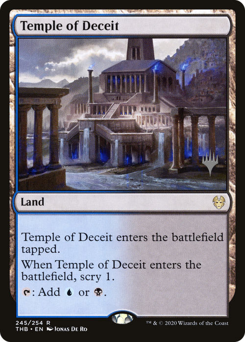 Temple of Deceit (PPTHB-245P) - Theros Beyond Death Promos