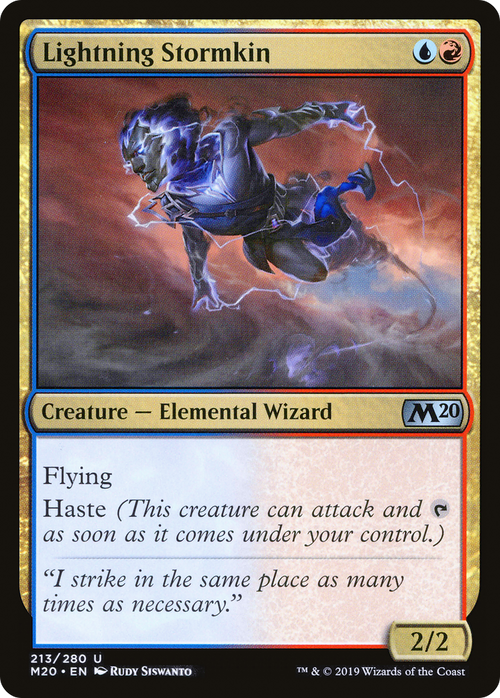 Lightning Stormkin (M20-213) - Core Set 2020