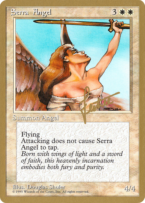 Serra Angel - 1996 Bertrand Lestree (4ED) (WCD-) - Pro Tour Collector Set