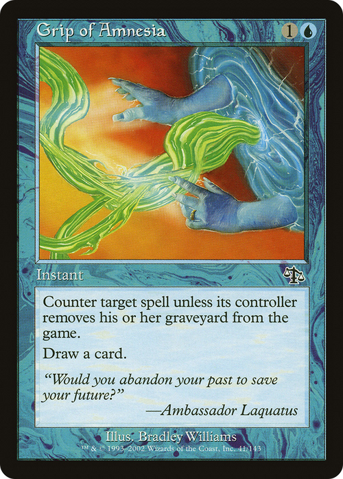 Grip of Amnesia (JUD-041) - Judgment Foil