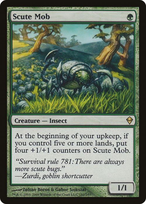 Scute Mob (ZEN-182) - Zendikar Foil