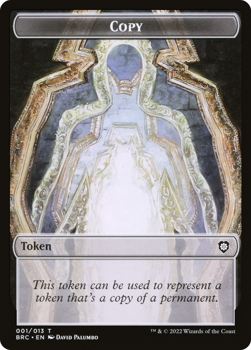 Copy (TBRC-001) - The Brothers' War Commander Tokens