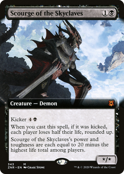 Scourge of the Skyclaves (Extended Art) (ZNR-343) - Zendikar Rising: (Extended Art) Foil