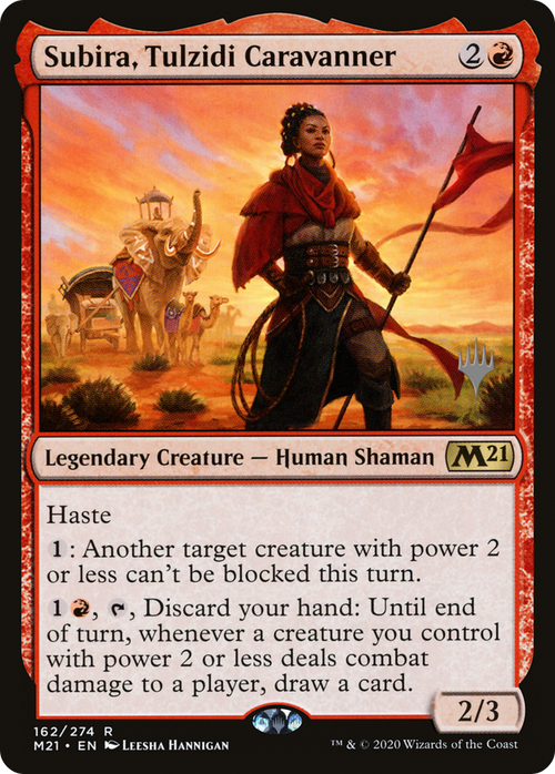 Subira, Tulzidi Caravanner (PPM21-162P) - Core Set 2021 Promos Foil