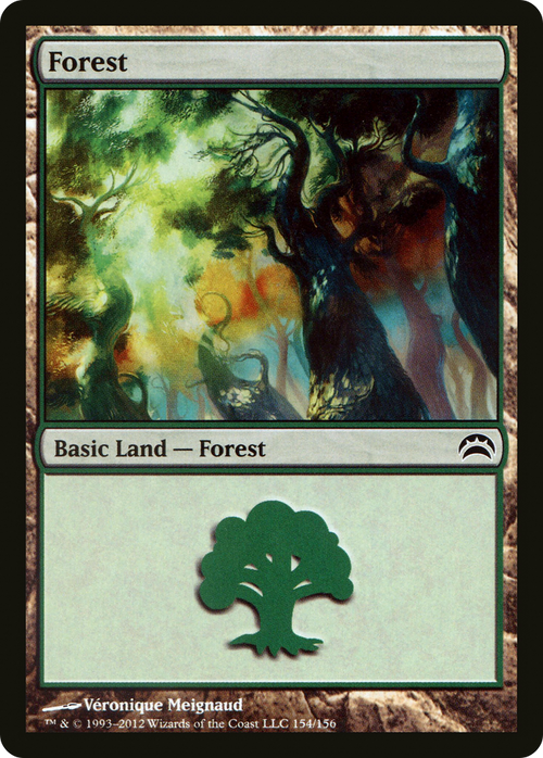 Forest (154) (PC2-154) - Planechase 2012