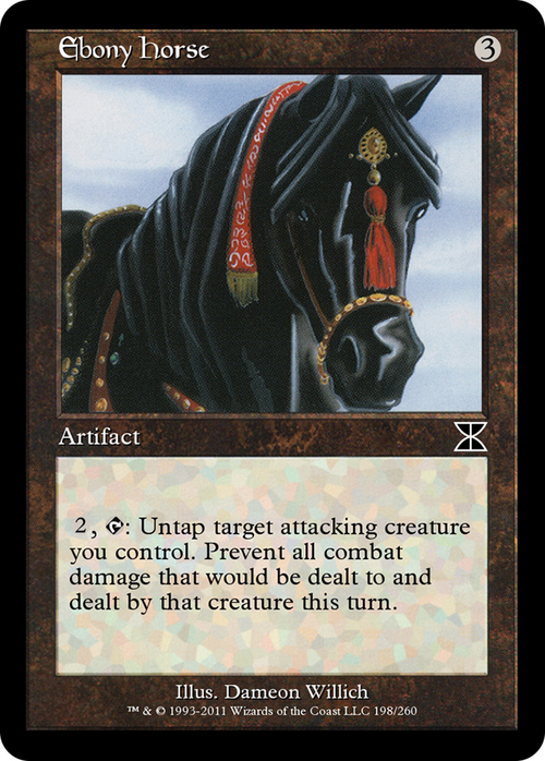 Ebony Horse (ME4-198) - Masters Edition IV