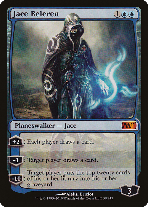 Jace Beleren (M11-058) - Magic 2011