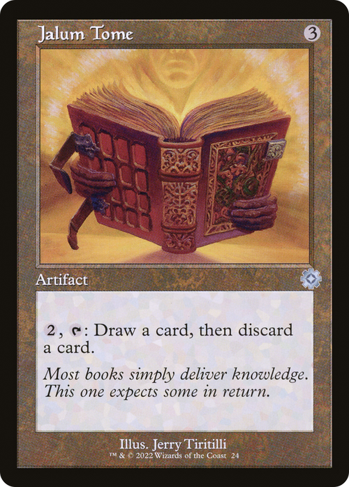 Jalum Tome (BRR-024) - The Brothers' War Retro Artifacts