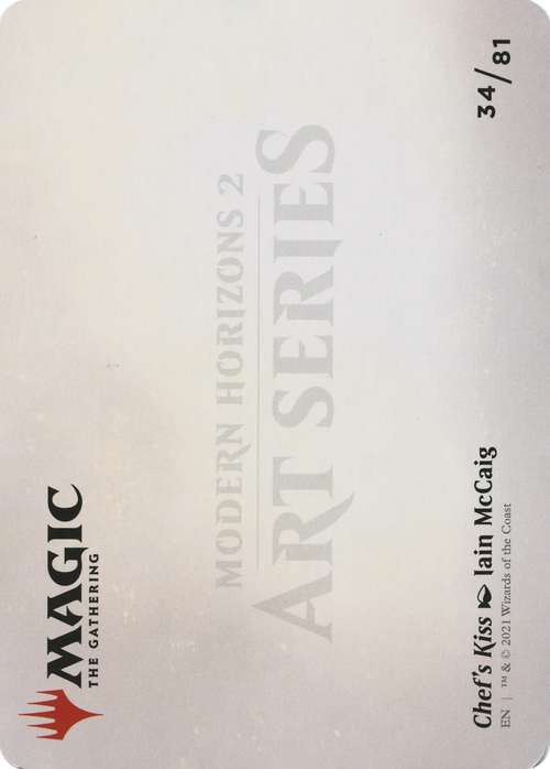 Chef's Kiss // Chef's Kiss (AMH2-034) - Modern Horizons 2 Art Series (Borderless)