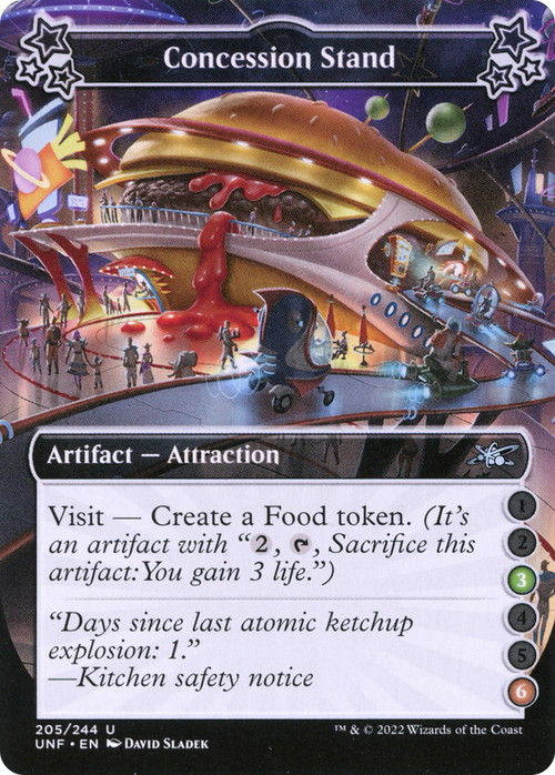 Concession Stand (3-6) (UNF-205) - Unfinity Foil