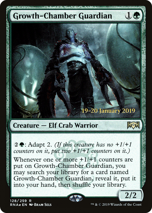 Growth-Chamber Guardian (PRE-128S) - Ravnica Allegiance Promos Foil