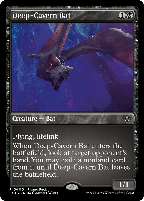 Deep-Cavern Bat (PPLCI-406) - The Lost Caverns of Ixalan Foil