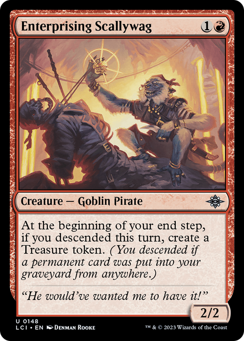 Enterprising Scallywag (LCI-148) - The Lost Caverns of Ixalan